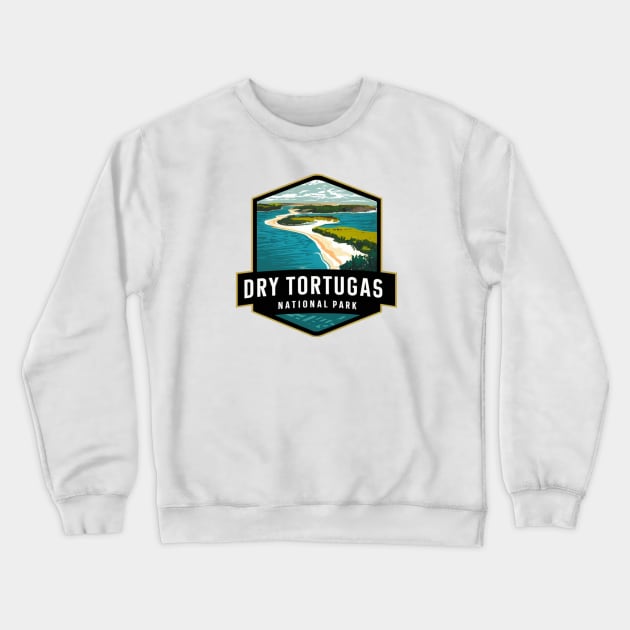 Dry Tortugas National Park Florida Crewneck Sweatshirt by Perspektiva